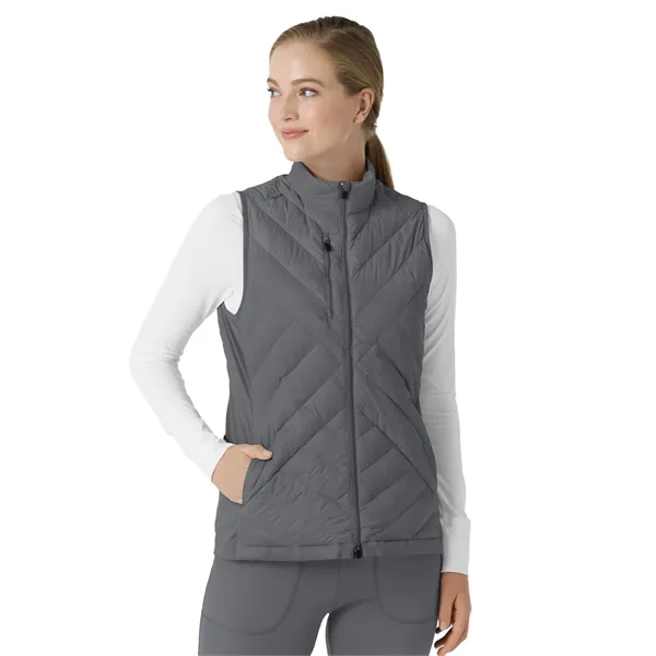 Wink Layers - Women's Six-Pocket Quilted Scrub Vest... from ASI 86018 Scrub Authority / Uniform Stores