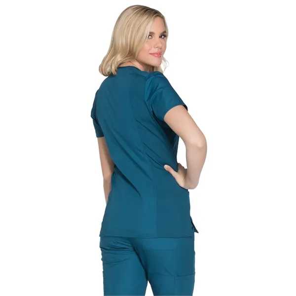 Workwear Originals Mock Wrap Top... from ASI 86018 Scrub Authority / Uniform Stores