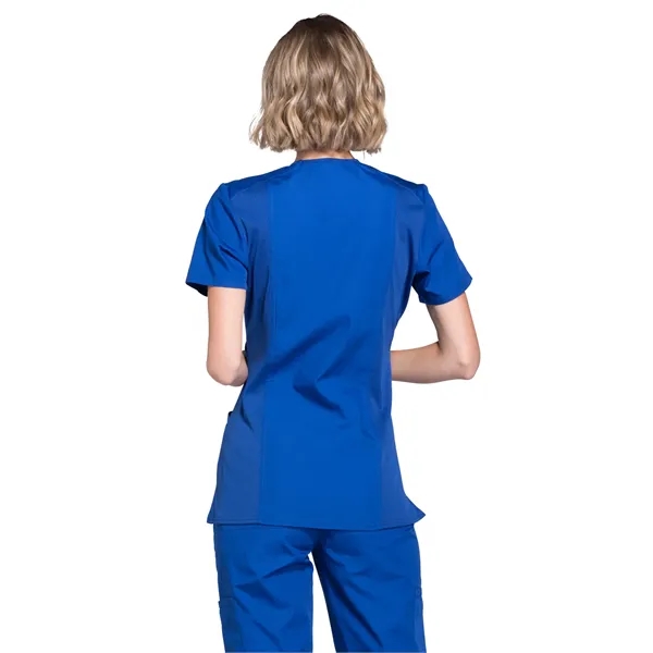 Workwear Originals Mock Wrap Top... from ASI 86018 Scrub Authority / Uniform Stores