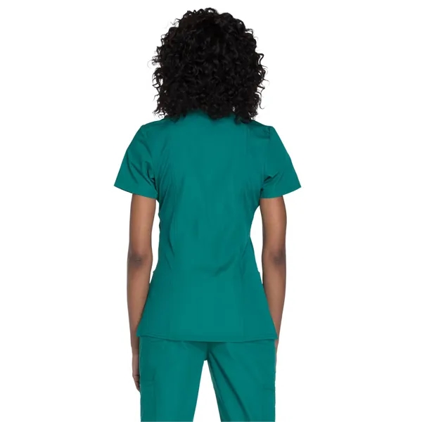 Workwear Originals Mock Wrap Top... from ASI 86018 Scrub Authority / Uniform Stores