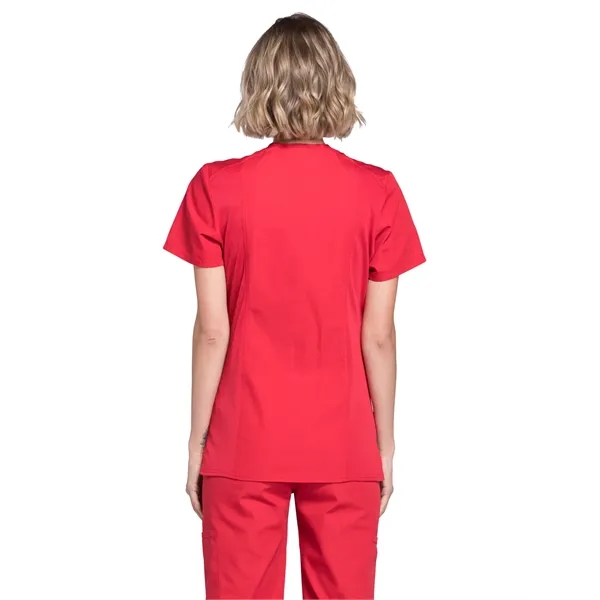 Workwear Originals Mock Wrap Top... from ASI 86018 Scrub Authority / Uniform Stores