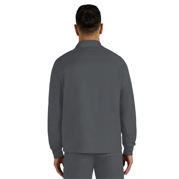 koi - Cureology - Men's 3-Pocket Zipper-Front Alpha Scrub...... from ASI 86018 Scrub Authority / Uniform Stores