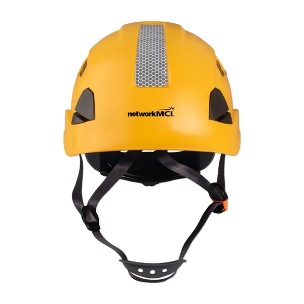 Plastic rock climbing helmet with reflective strips.... from ASI 98360 WOWLine