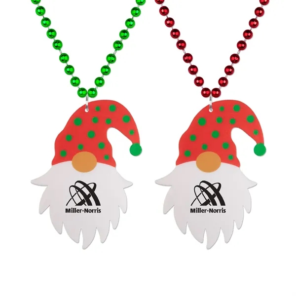 33" plastic gnome necklace with beads.... from ASI 98360 WOWLine