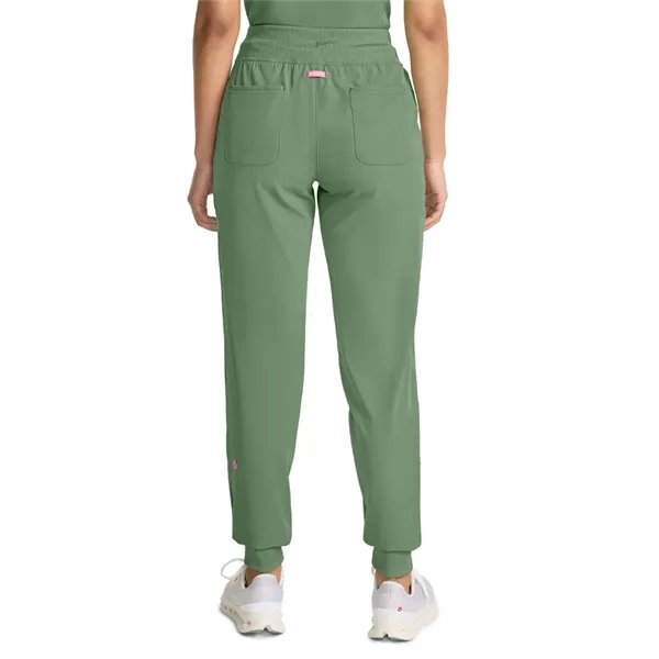 Med Couture - AMP - Women's 5-Pocket Mid Rise Jogger Scru...... from ASI 86018 Scrub Authority