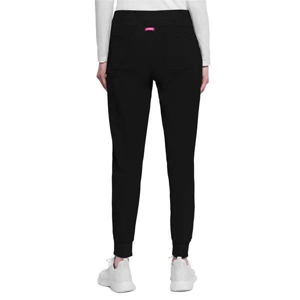 Med Couture - AMP - Women's 5-Pocket Mid Rise Jogger Scru...... from ASI 86018 Scrub Authority