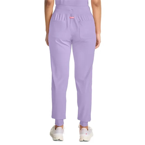 Med Couture - AMP - Women's 5-Pocket Mid Rise Jogger Scru...... from ASI 86018 Scrub Authority