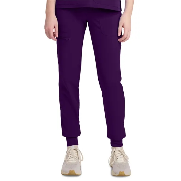 Med Couture - AMP - Women's 5-Pocket Mid Rise Jogger Scru...... from ASI 86018 Scrub Authority