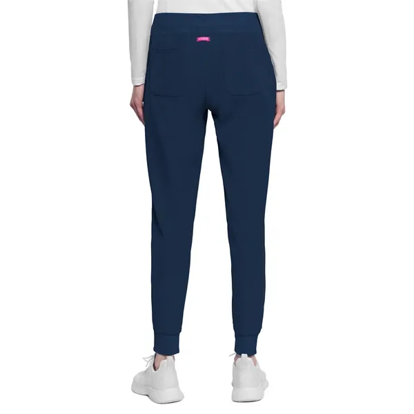Med Couture - AMP - Women's 5-Pocket Mid Rise Jogger Scru...... from ASI 86018 Scrub Authority