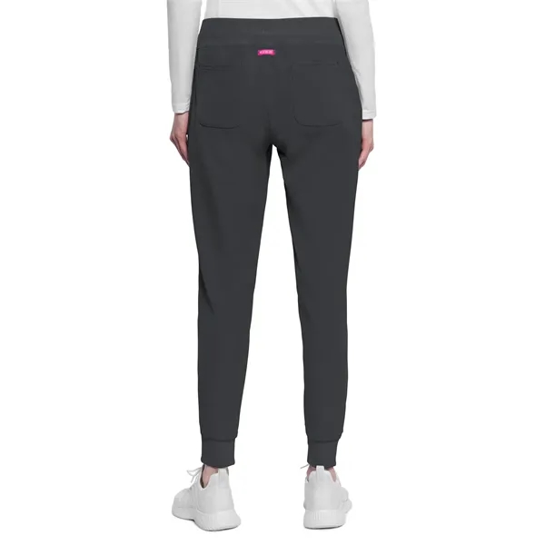 Med Couture - AMP - Women's 5-Pocket Mid Rise Jogger Scru...... from ASI 86018 Scrub Authority