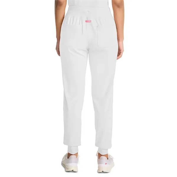 Med Couture - AMP - Women's 5-Pocket Mid Rise Jogger Scru...... from ASI 86018 Scrub Authority
