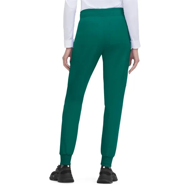 koi - Cureology - Women's 6-Pocket Ribbed Cuff Jogger Sty...... from ASI 86018 Scrub Authority / Uniform Stores