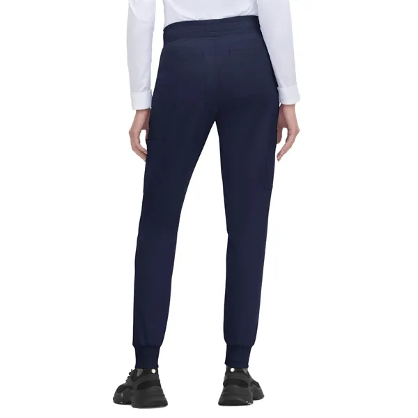 koi - Cureology - Women's 6-Pocket Ribbed Cuff Jogger Sty...... from ASI 86018 Scrub Authority / Uniform Stores