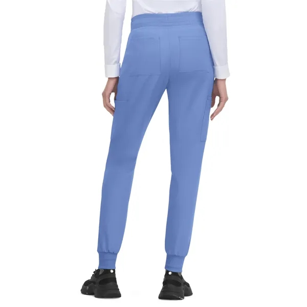 koi - Cureology - Women's 6-Pocket Ribbed Cuff Jogger Sty...... from ASI 86018 Scrub Authority / Uniform Stores