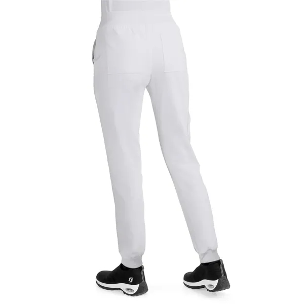 koi - Cureology - Women's 6-Pocket Ribbed Cuff Jogger Sty...... from ASI 86018 Scrub Authority / Uniform Stores