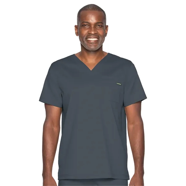 Landau Proflex Men's 2-Pocket V-Neck Short Sleeve Scrub Top... from ASI 86018 Scrub Authority / Uniform Stores