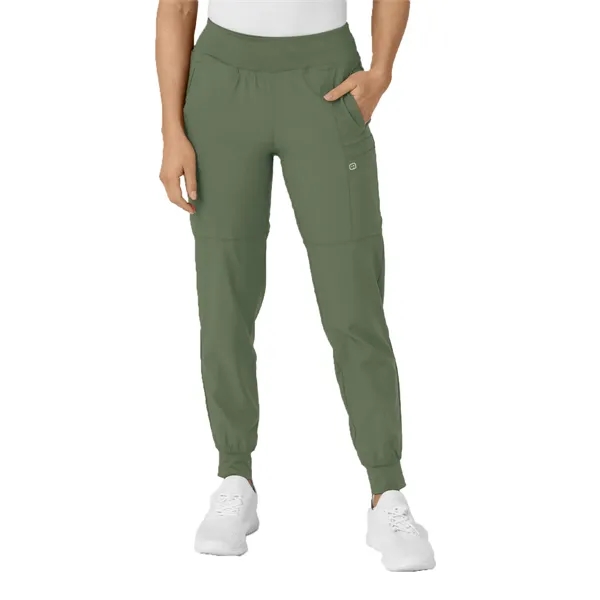 Wink W123 Women's Comfort Waist Cargo Jogger Pant... from ASI 86018 Scrub Authority
