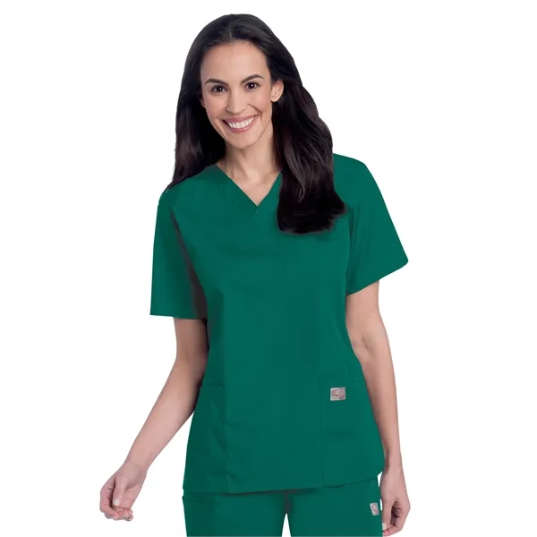Landau ScrubZone V-Neck Tunic... from ASI 86018 Scrub Authority / Uniform Stores