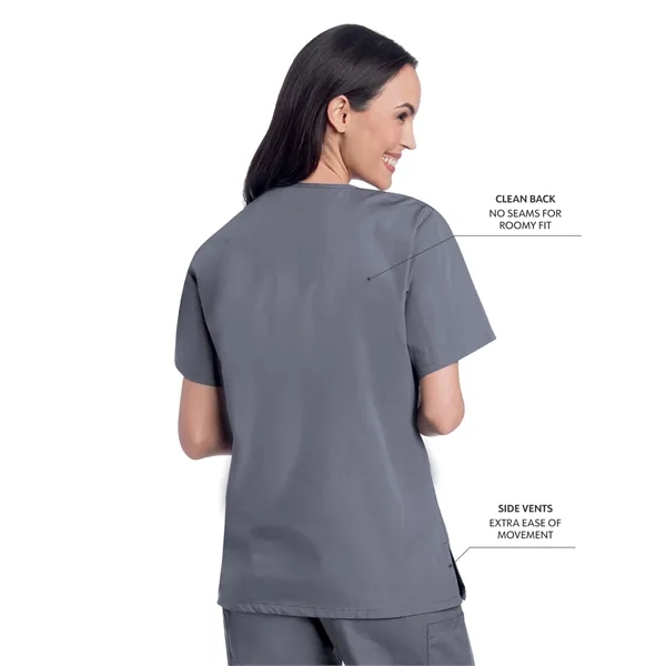 Landau ScrubZone V-Neck Tunic... from ASI 86018 Scrub Authority / Uniform Stores