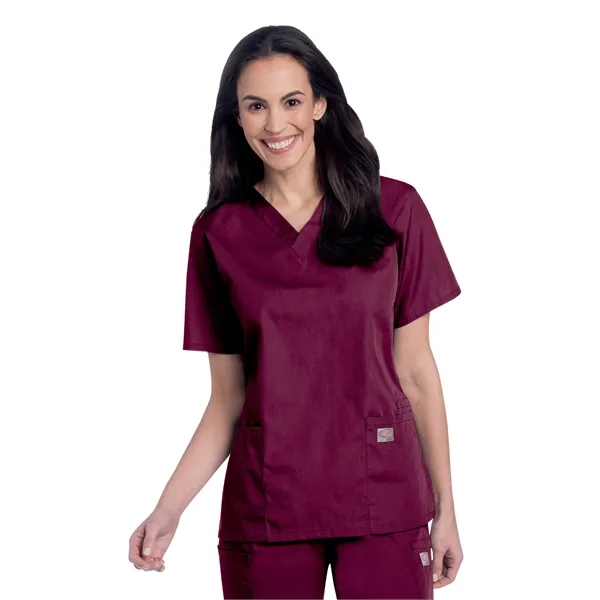 Landau ScrubZone V-Neck Tunic... from ASI 86018 Scrub Authority / Uniform Stores