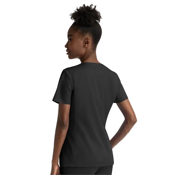 Maevn - Matrix - Women's Three-Pocket Notched Crew Neck Top... from ASI 86018 Scrub Authority / Uniform Stores