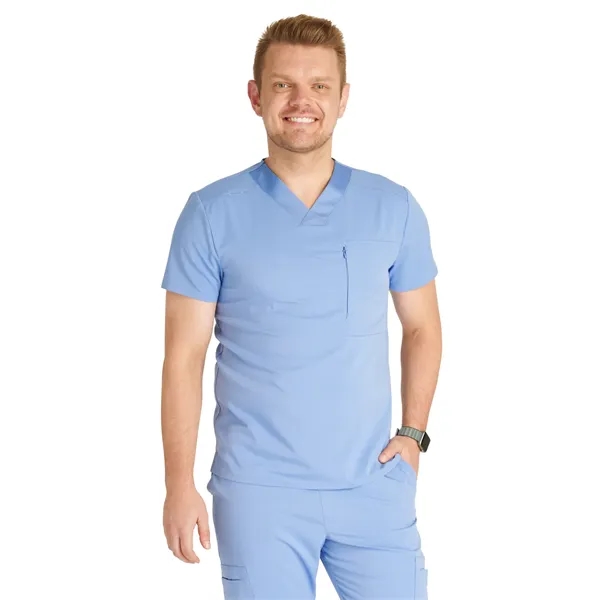 Cherokee - Atmos - Men's V-Neck Scrub Top... from ASI 86018 Scrub Authority / Uniform Stores