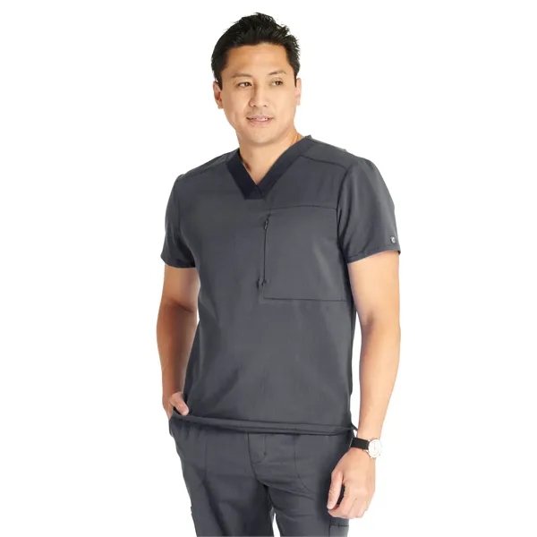 Cherokee - Atmos - Men's V-Neck Scrub Top... from ASI 86018 Scrub Authority / Uniform Stores