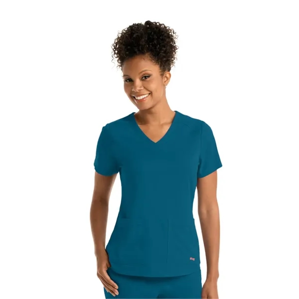 Barco - Grey's Anatomy Stretch - Women's Emma Top... from ASI 86018 Scrub Authority