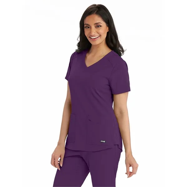 Barco - Grey's Anatomy Stretch - Women's Emma Top... from ASI 86018 Scrub Authority