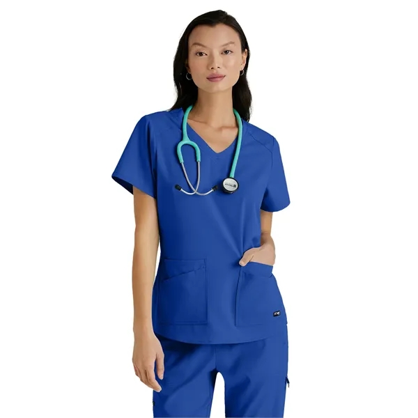 Barco - Grey's Anatomy Stretch - Women's Emma Top... from ASI 86018 Scrub Authority