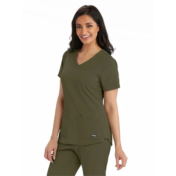 Barco - Grey's Anatomy Stretch - Women's Emma Top... from ASI 86018 Scrub Authority