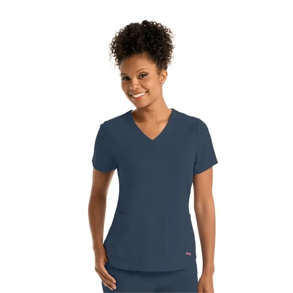 Barco - Grey's Anatomy Stretch - Women's Emma Top... from ASI 86018 Scrub Authority