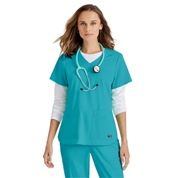 Barco - Grey's Anatomy Stretch - Women's Emma Top... from ASI 86018 Scrub Authority