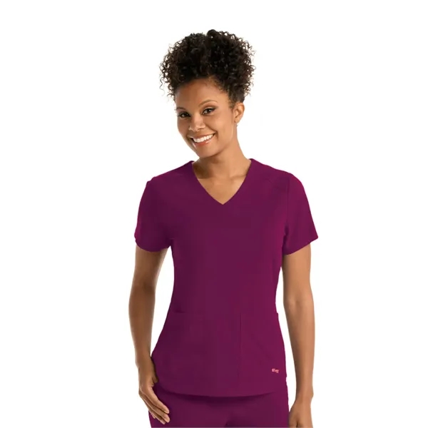 Barco - Grey's Anatomy Stretch - Women's Emma Top... from ASI 86018 Scrub Authority
