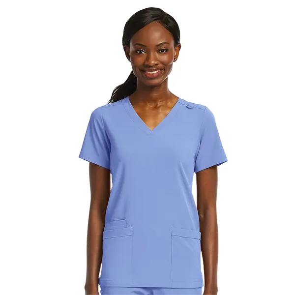 ScrubJoy Originals - Women's Fitted Two-Pocket V-Neck Scr...... from ASI 86018 Scrub Authority / Uniform Stores