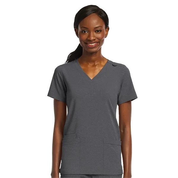 ScrubJoy Originals - Women's Fitted Two-Pocket V-Neck Scr...... from ASI 86018 Scrub Authority / Uniform Stores