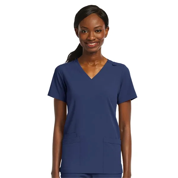 ScrubJoy Originals - Women's Fitted Two-Pocket V-Neck Scr...... from ASI 86018 Scrub Authority / Uniform Stores