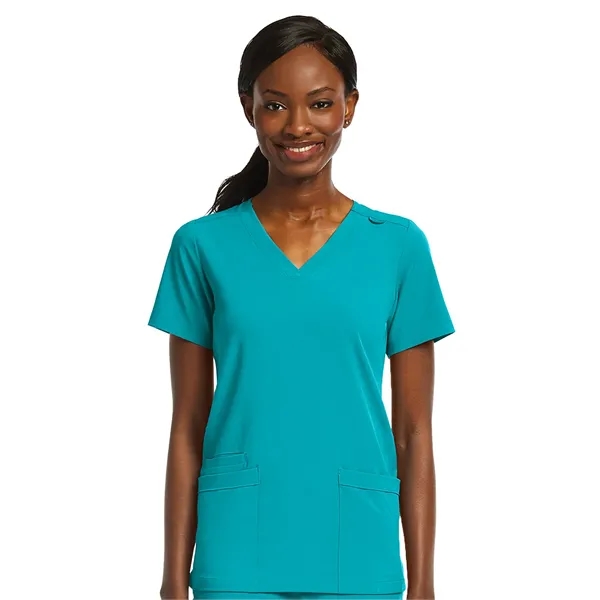 ScrubJoy Originals - Women's Fitted Two-Pocket V-Neck Scr...... from ASI 86018 Scrub Authority / Uniform Stores