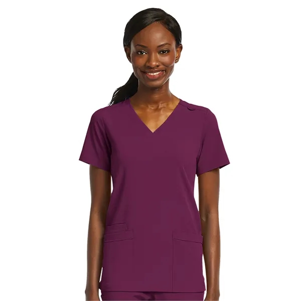 ScrubJoy Originals - Women's Fitted Two-Pocket V-Neck Scr...... from ASI 86018 Scrub Authority / Uniform Stores