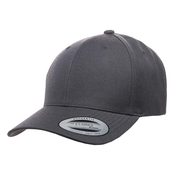 Yupoong 6789M YP Classics Premium Curved Visor Snapback Hat with embroidery... from ASI 74601 Calico