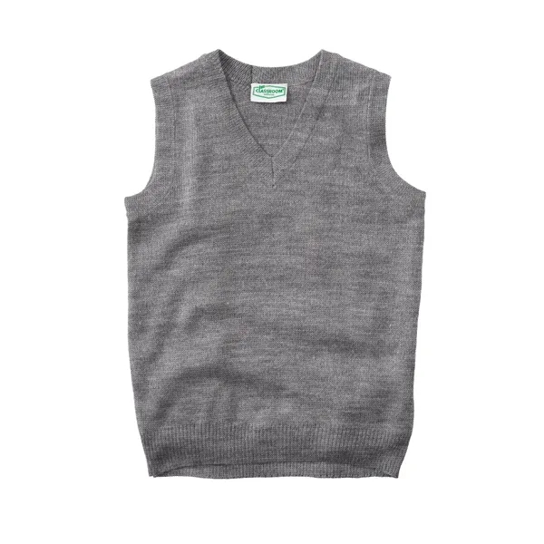 Classroom Uniforms Adult Unisex V-Neck Sweater Vest... from ASI 86018 Scrub Authority / Uniform Stores