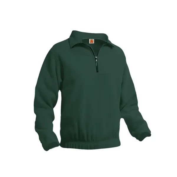 A+ Uniforms Unisex Fleece Quarter Zip Up... from ASI 86018 Scrub Authority / Uniform Stores