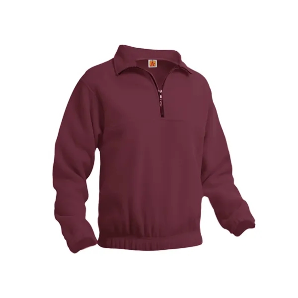 A+ Uniforms Unisex Fleece Quarter Zip Up... from ASI 86018 Scrub Authority / Uniform Stores