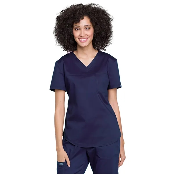 Cherokee Workwear Revolution Women's V-Neck O.R. Top... from ASI 86018 Scrub Authority / Uniform Stores