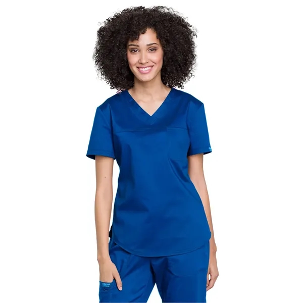 Cherokee Workwear Revolution Women's V-Neck O.R. Top... from ASI 86018 Scrub Authority / Uniform Stores
