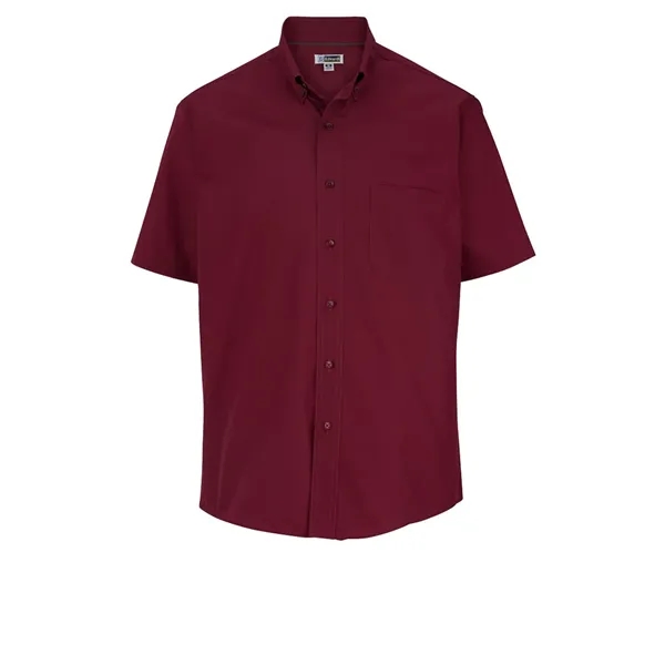 Edwards Men's Lightweight Short Sleeve Poplin Shirt... from ASI 86018 Scrub Authority / Uniform Stores