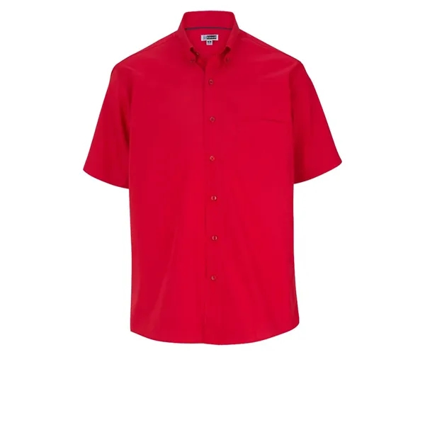 Edwards Men's Lightweight Short Sleeve Poplin Shirt... from ASI 86018 Scrub Authority / Uniform Stores