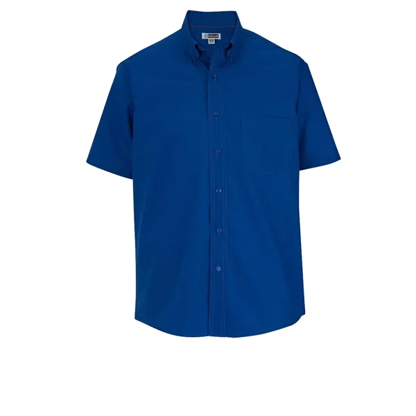 Edwards Men's Lightweight Short Sleeve Poplin Shirt... from ASI 86018 Scrub Authority / Uniform Stores