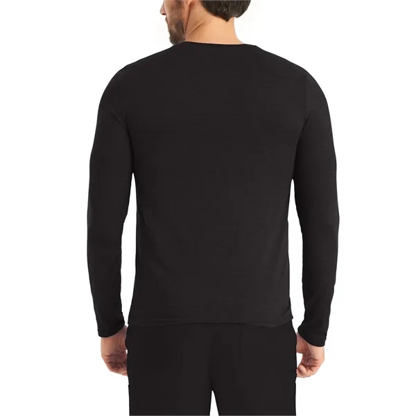 Landau - Forward - Men's Long-Sleeve Crew Neck Underscrub...... from ASI 86018 Scrub Authority / Uniform Stores