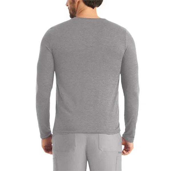 Landau - Forward - Men's Long-Sleeve Crew Neck Underscrub...... from ASI 86018 Scrub Authority / Uniform Stores